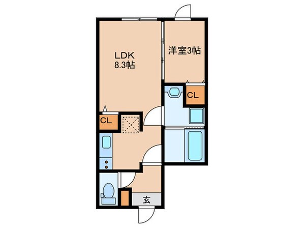 quador名古屋城駅の物件間取画像